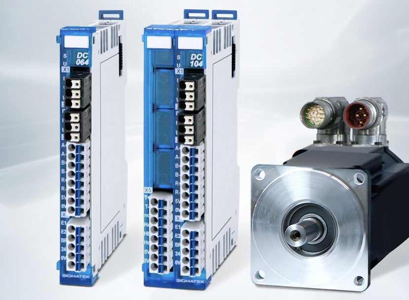 Precise Drive Control with Absolute Encoder: DC 064 & DC 104